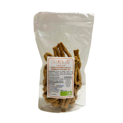 Delizierò <br>TARALLI Integrale <br> Farro e Segale